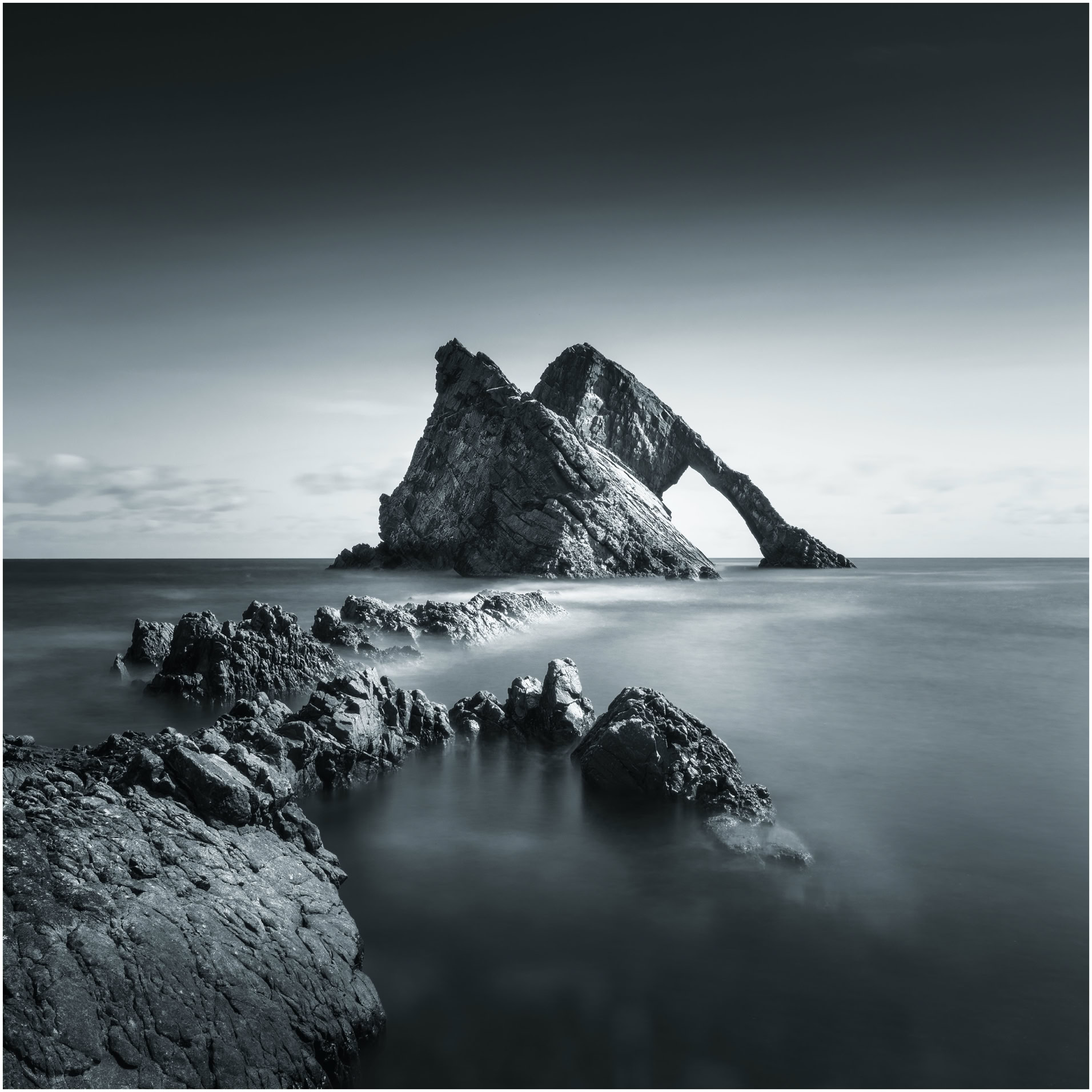 Bow Fiddle Rock, Schottland